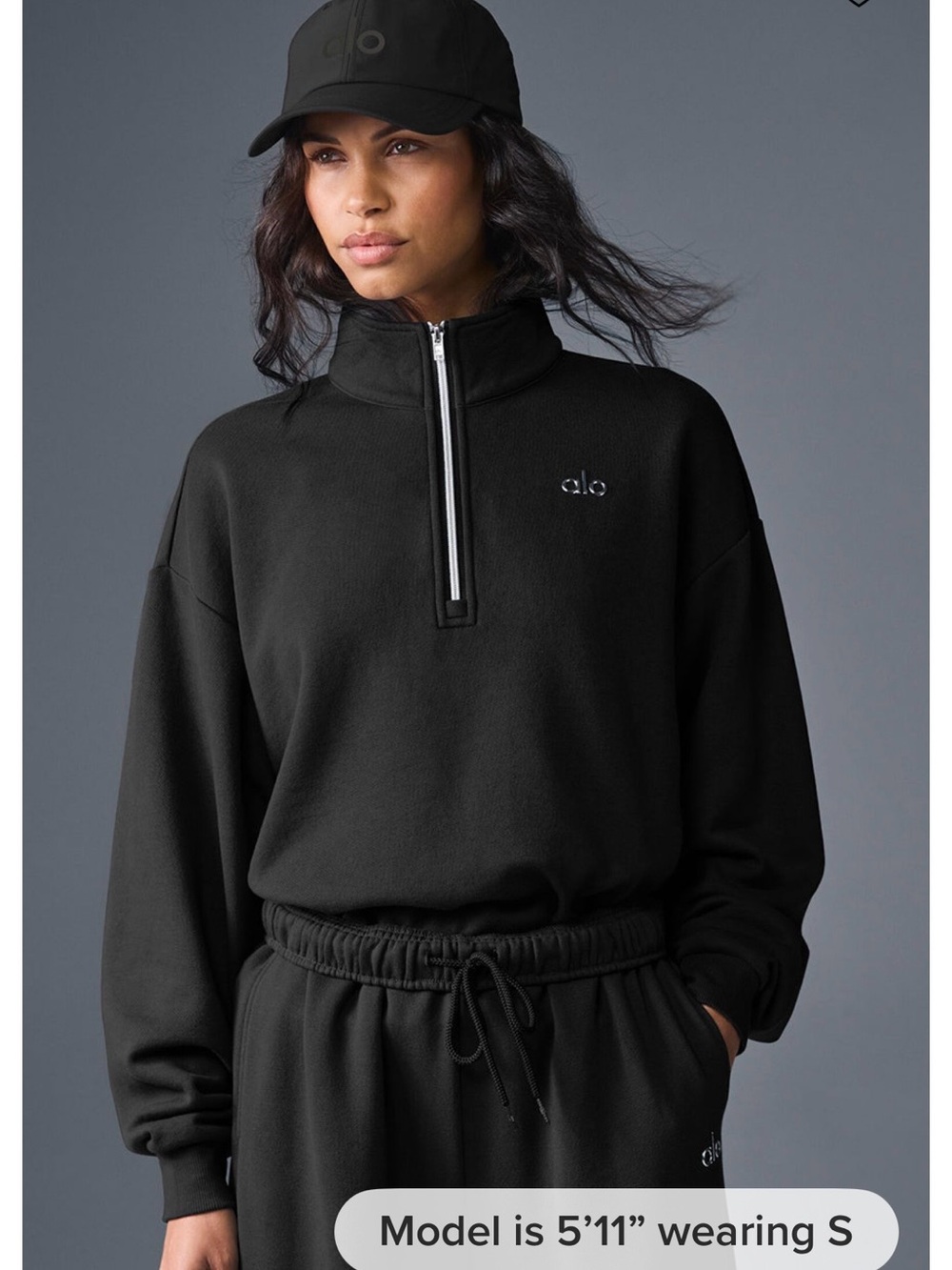 Alo Yoga Accolade 1/4 Zip Pullover S - Picture 4 of 4
